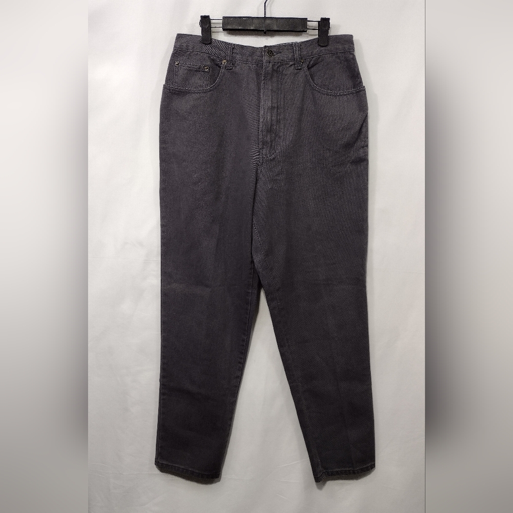 NWT Vintage Williwear Sport High-Waisted Jeans Womens 14 Gray Boho Retro Y2K